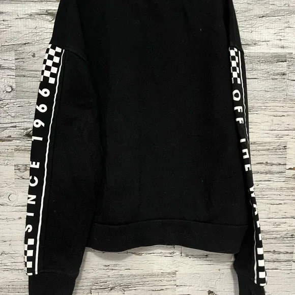 Vans off the wall since 1966 black pullover sweatshirt size small - Picture 2 of 6